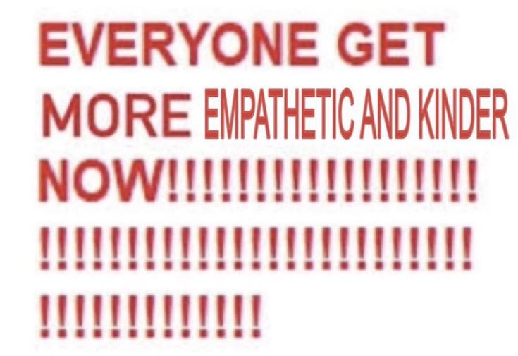 empathy and kindness