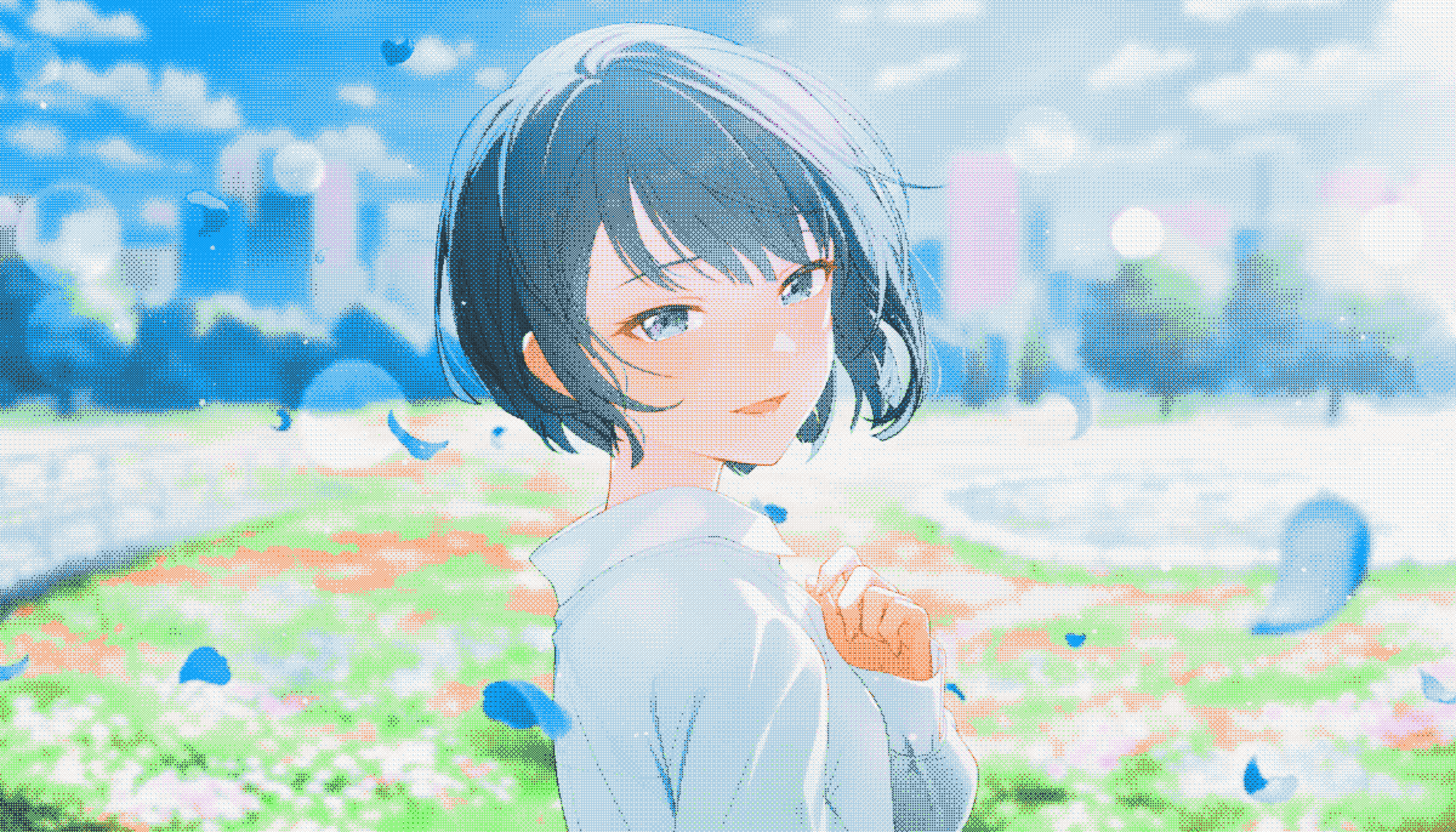 Haruka Project Sekai World Link Untrained - Dithered